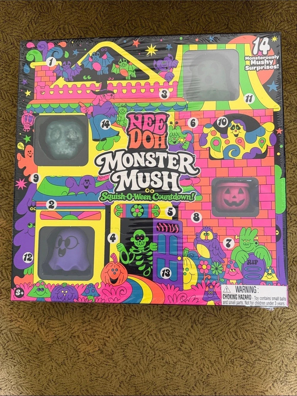 NeeDoh Monster Mush 14-Monster Game